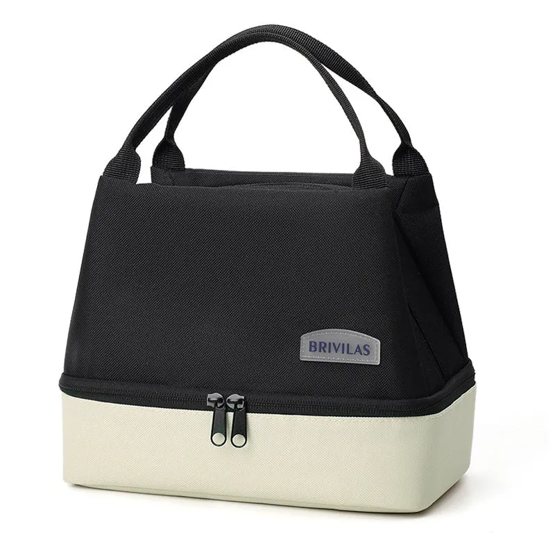 Isolierte Lunch-Tasche mit Mehrfächertdesign Brehn