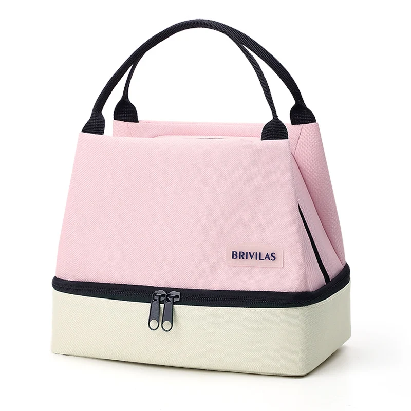 Isolierte Lunch-Tasche mit Mehrfächertdesign Brehn