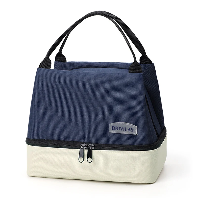 Isolierte Lunch-Tasche mit Mehrfächertdesign Brehn