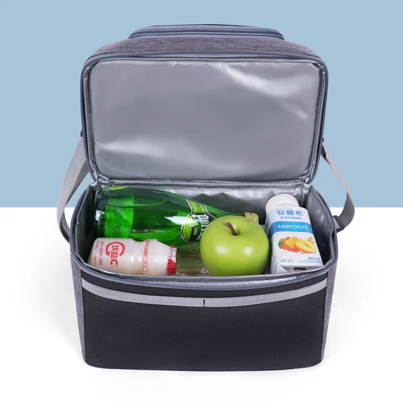 Isolierte Lunch-Kühltasche mit mehreren Taschen Brehn