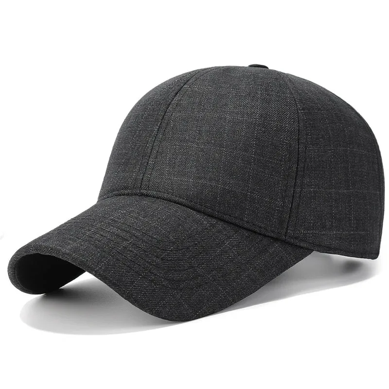 Klassische strukturierte Baseballkappe für Herren Skanto 1783927306