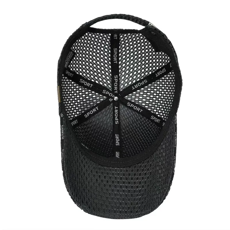 Damen Atmungsaktive Sportkappe mit Mesh-Design Skanto