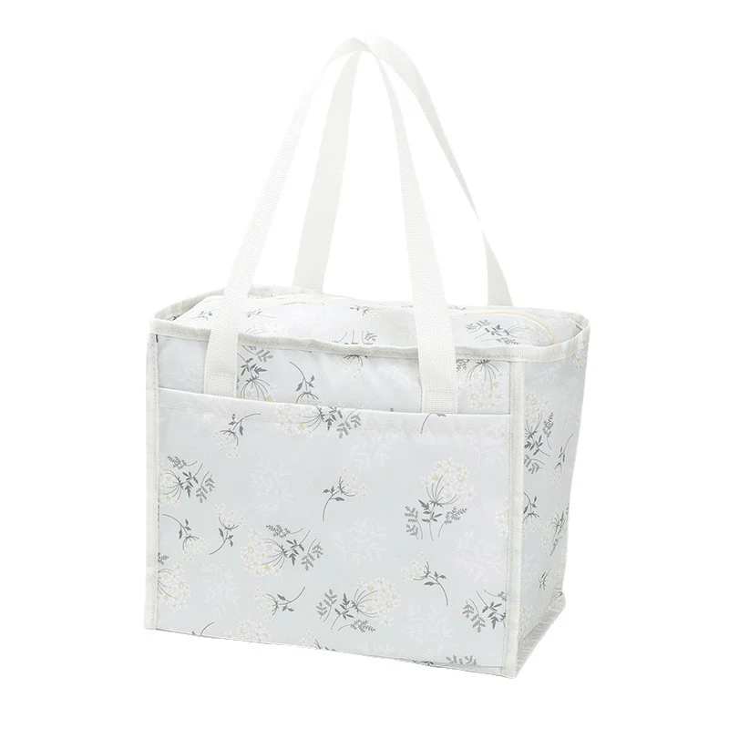Isolierte Blumenmuster Lunch Tasche Brehn