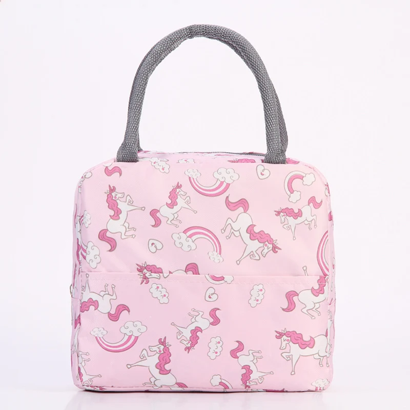 Stilvolle isolierte tropische Lunchkühltasche Brehn