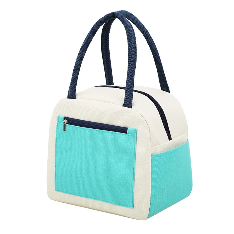 Stilvolle isolierte tropische Lunchkühltasche Brehn