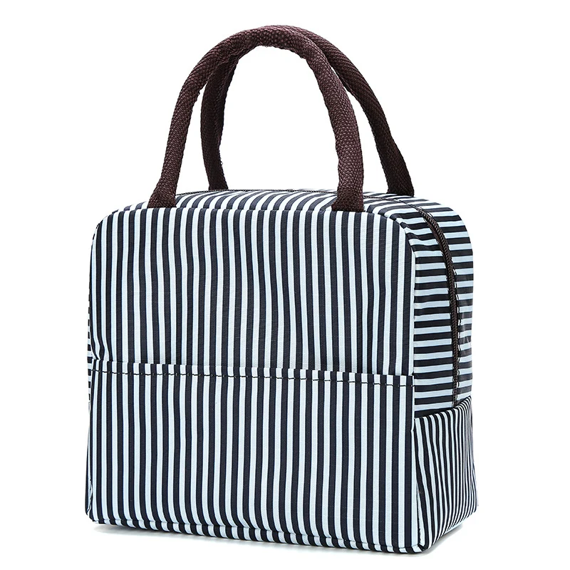 Stilvolle isolierte tropische Lunchkühltasche Brehn