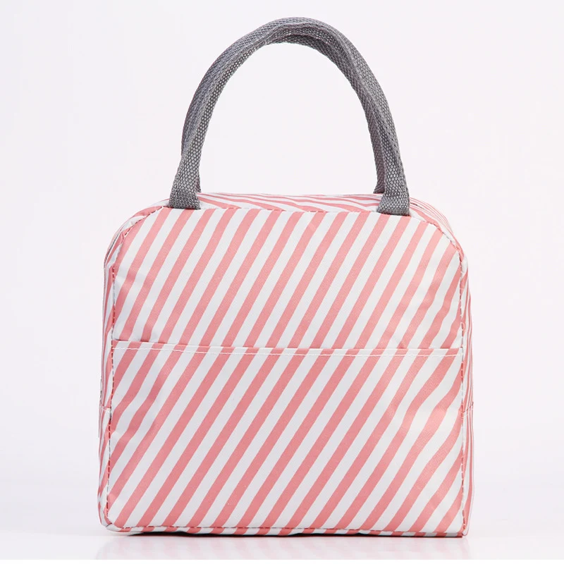 Stilvolle isolierte tropische Lunchkühltasche Brehn