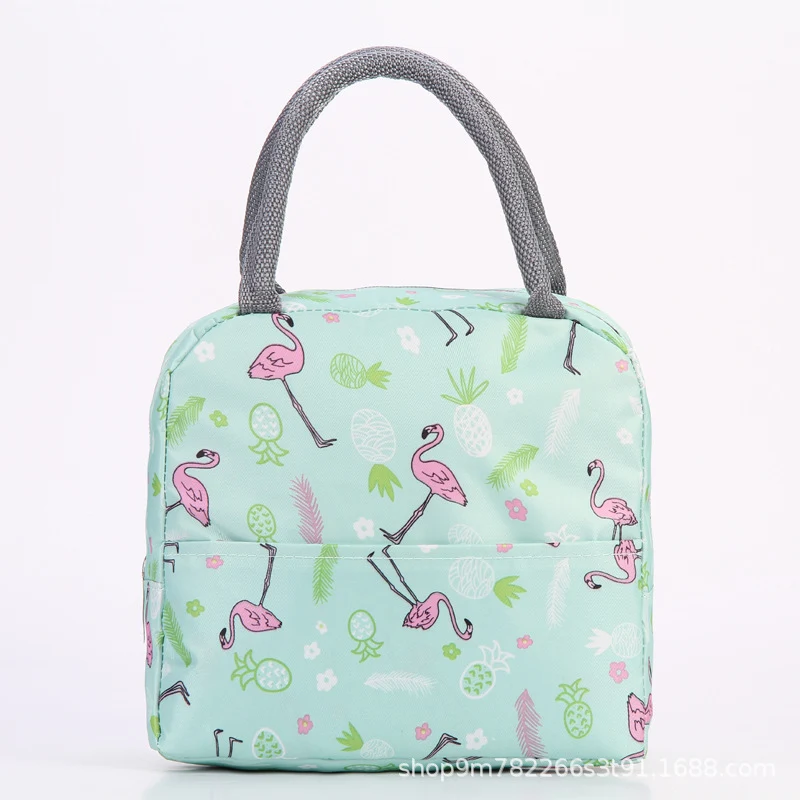 Isolierte Flamingo-Muster Mittagstasche Brehn