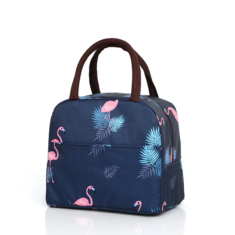 Isolierte Flamingo-Muster Mittagstasche Brehn