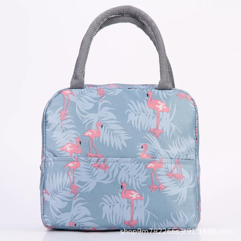 Isolierte Flamingo-Muster Mittagstasche Brehn