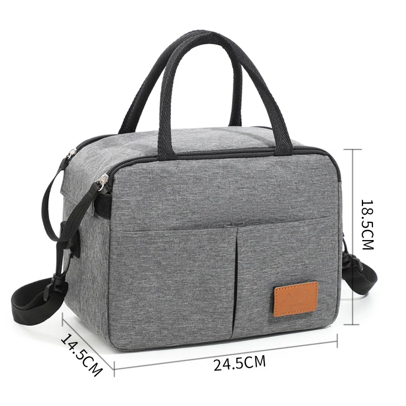 Stylische isolierte Lunch-Tasche Brehn