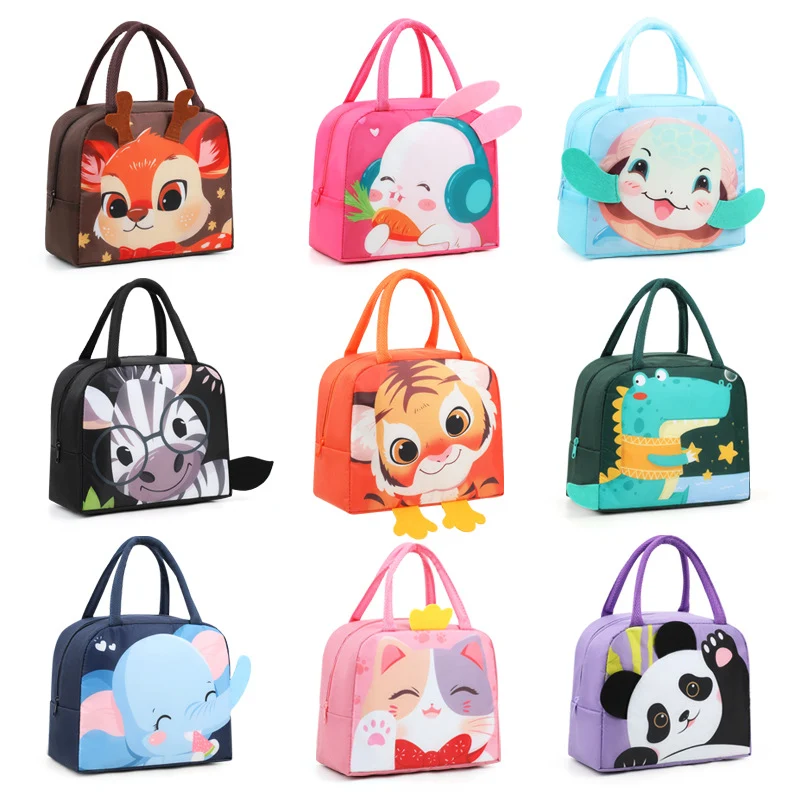 Cartoon-Themen Isolierte Lunch Tasche Brehn
