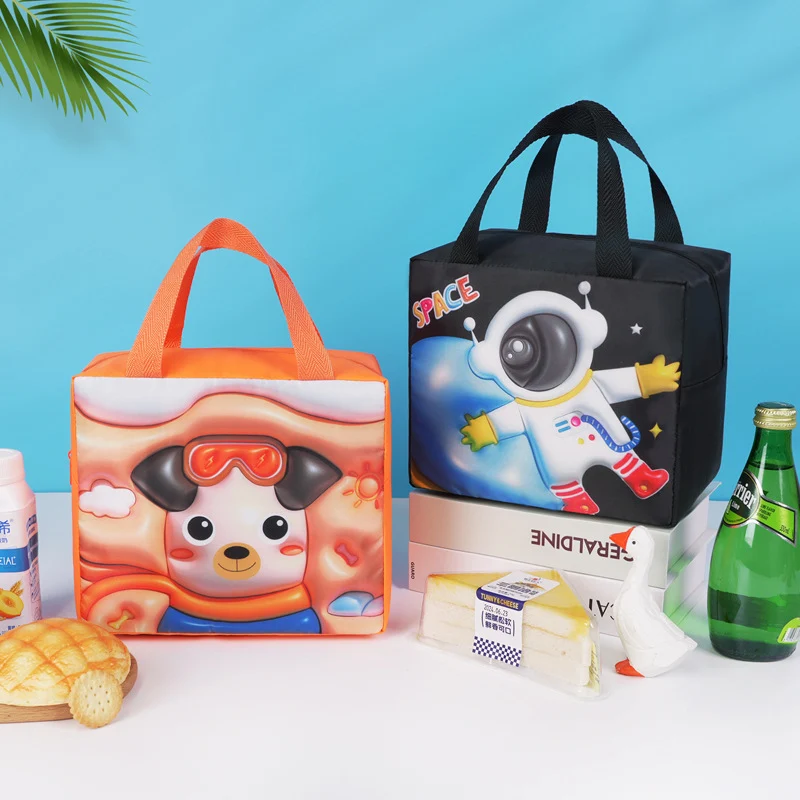 Cartoon-Themen Isolierte Lunch Tasche Brehn