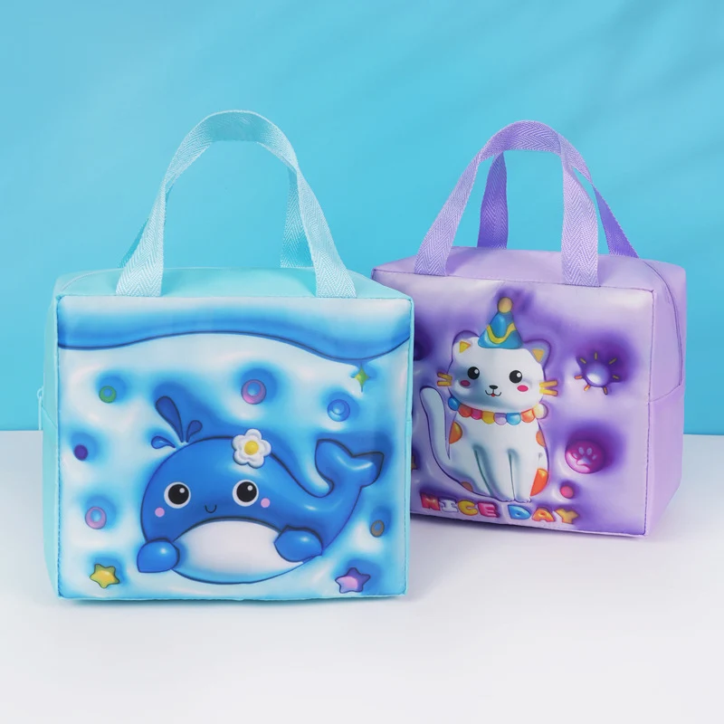 Cartoon-Themen Isolierte Lunch Tasche Brehn