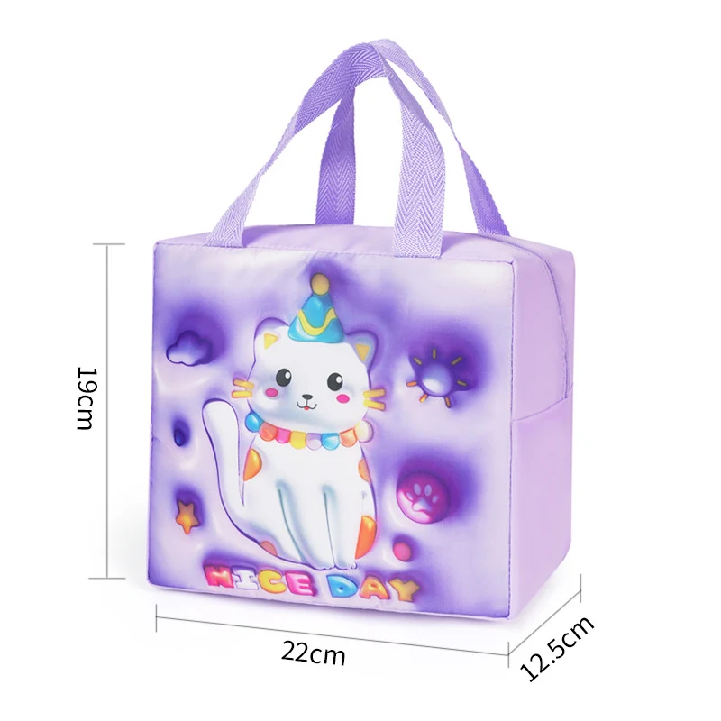 Cartoon-Themen Isolierte Lunch Tasche Brehn