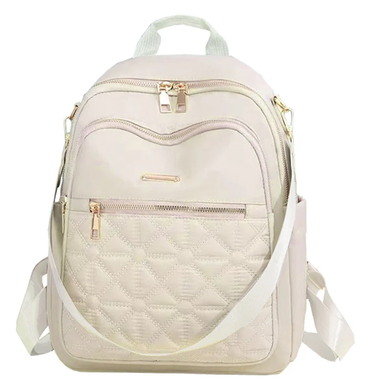 Elegante gesteppte Multi-Taschen-Rucksack Karnz