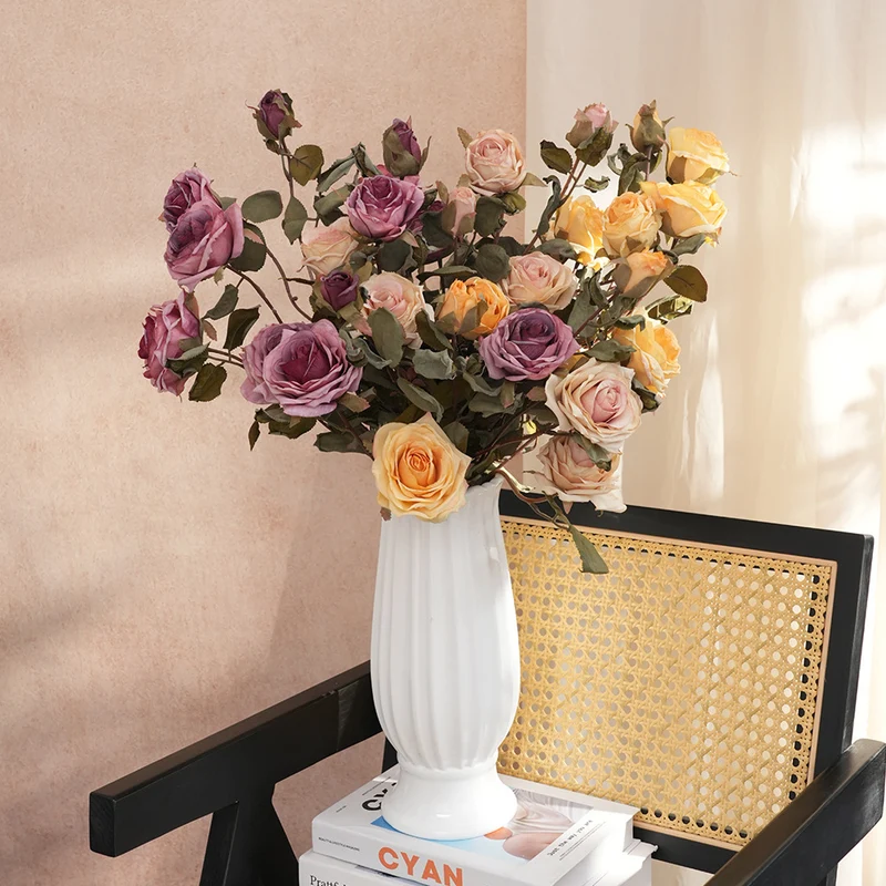 Elegante Kunstfleurige Rosenstängel