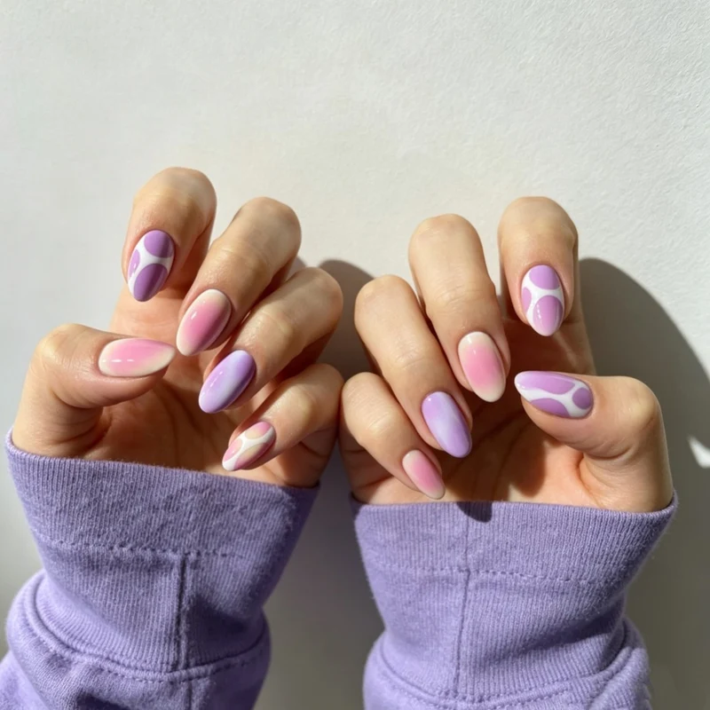 Künstlerisches Gradient-Nagel-Set
