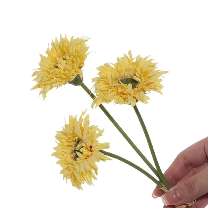 Lebensnahe Gerbera-Daisy-Stängel