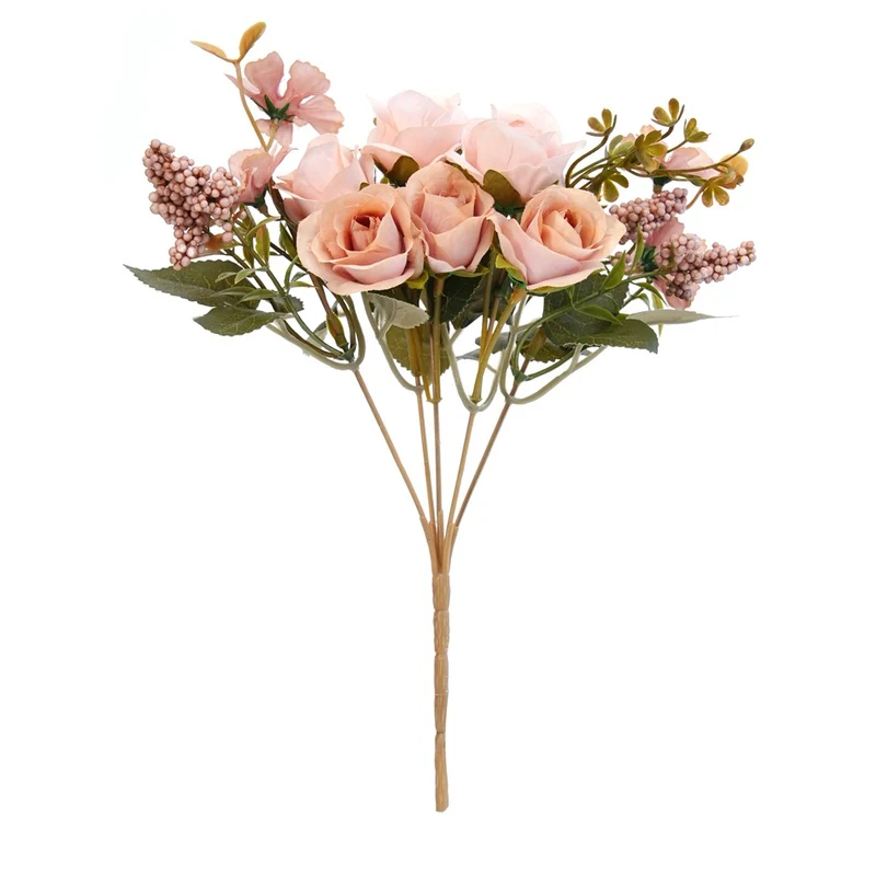 Lebensechte Blumenstrauß-Stiel-Anordnung