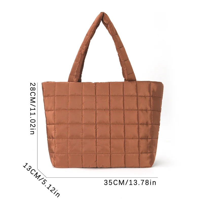 Quadratische Tragetasche mit gepolstertem Design Skanto