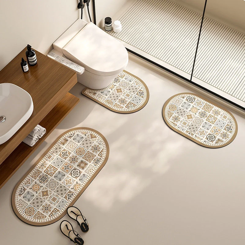 Premium rutschfeste Badematten Set