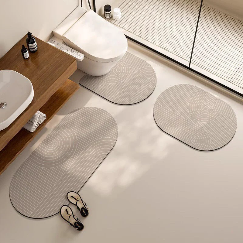 Premium rutschfeste Badematten Set