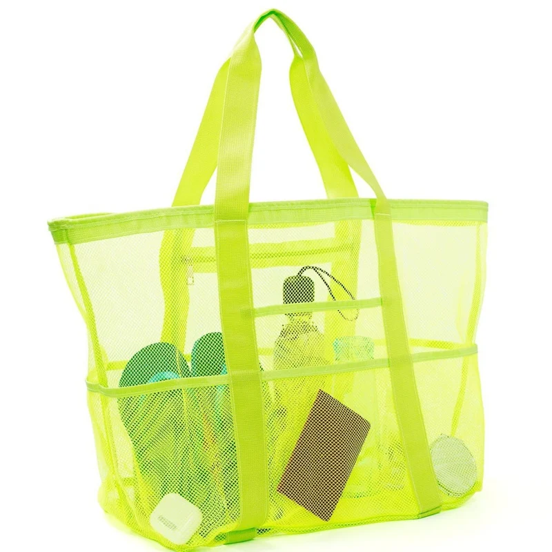 Praktische Strandtasche im Mesh-Design Skanto