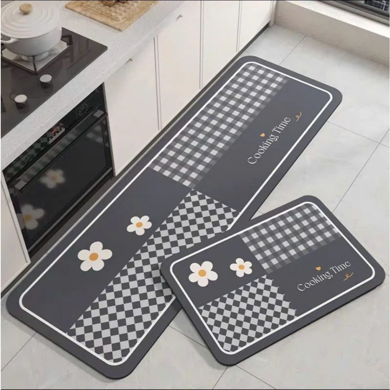 Modern geometrischer Küchenläufer Teppich