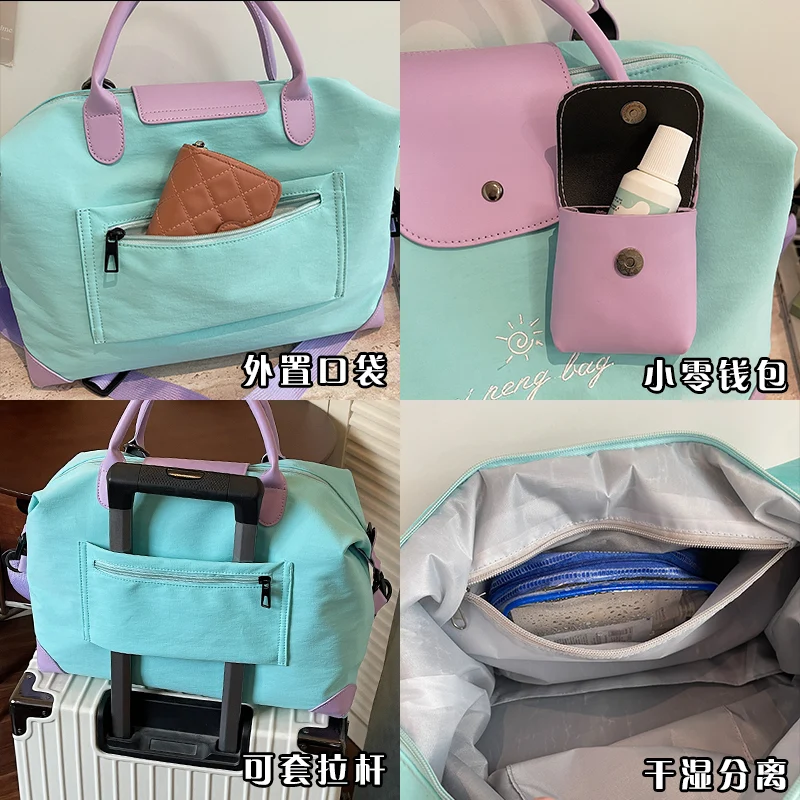 Damen Multifunktionale Reisetasche mit abnehmbarem Schultergurt Skanto