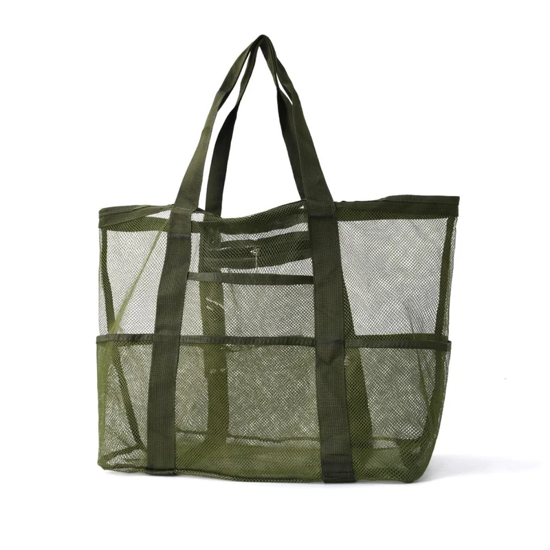 Große Strandtasche aus atmungsaktivem Mesh-Material Skanto