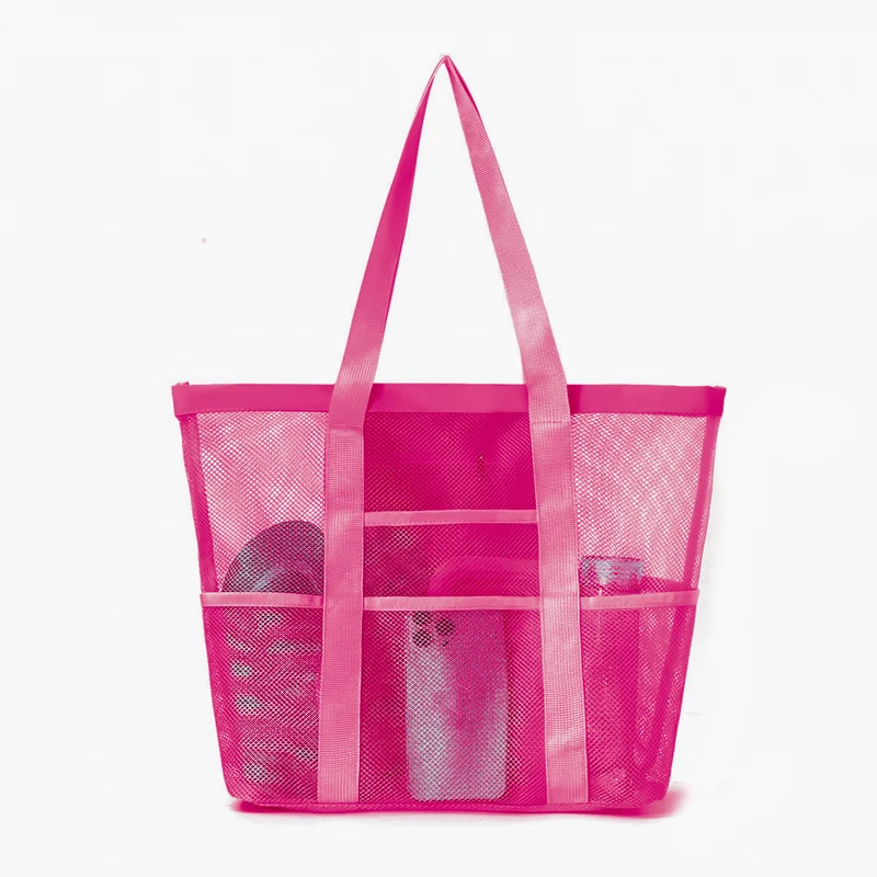Große Strandtasche aus atmungsaktivem Mesh-Material Skanto