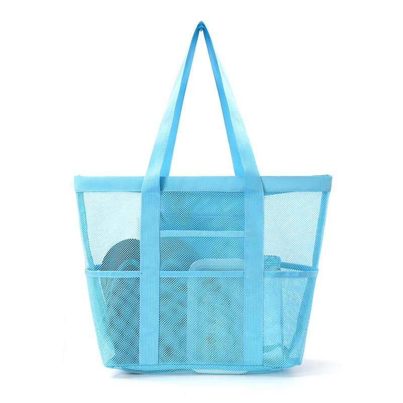 Große Strandtasche aus atmungsaktivem Mesh-Material Skanto