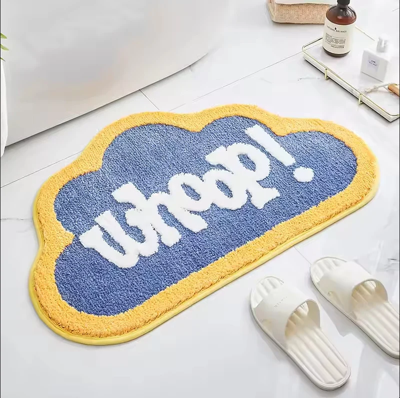 Plüsch Badezimmer Badeteppich