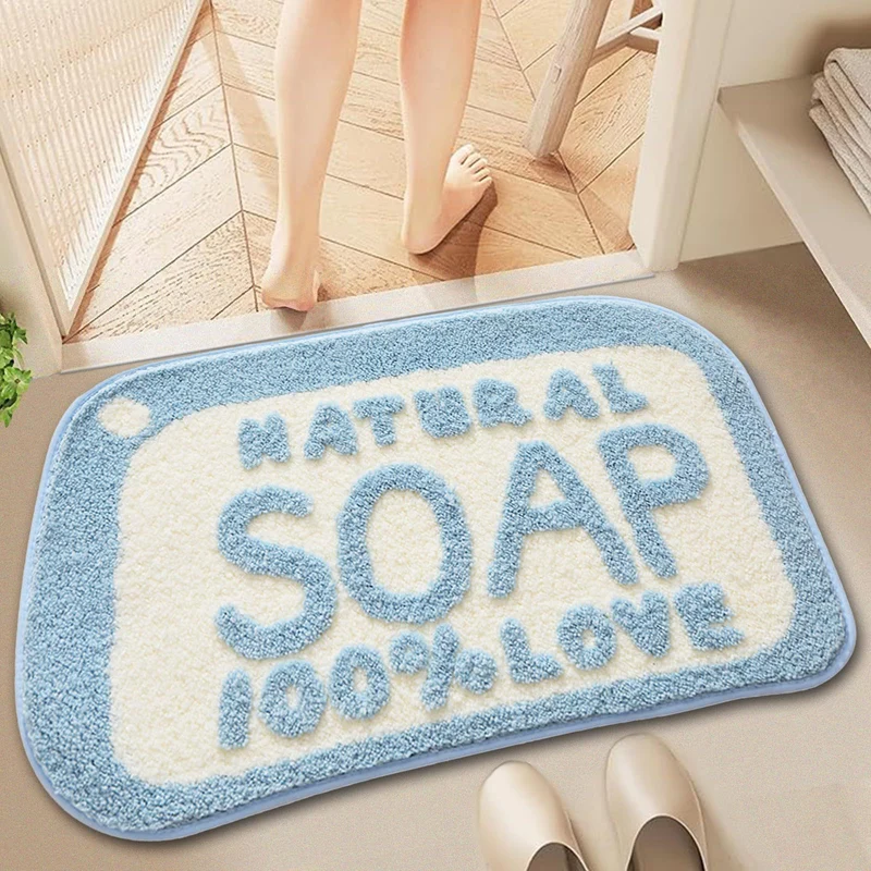 Plüsch Badezimmer Badeteppich
