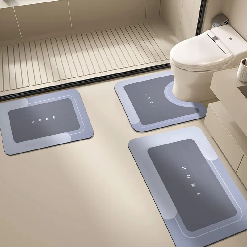 Luxuriöses Badezimmermatten-Set