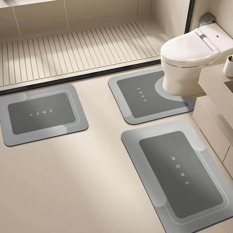 Luxuriöses Badezimmermatten-Set