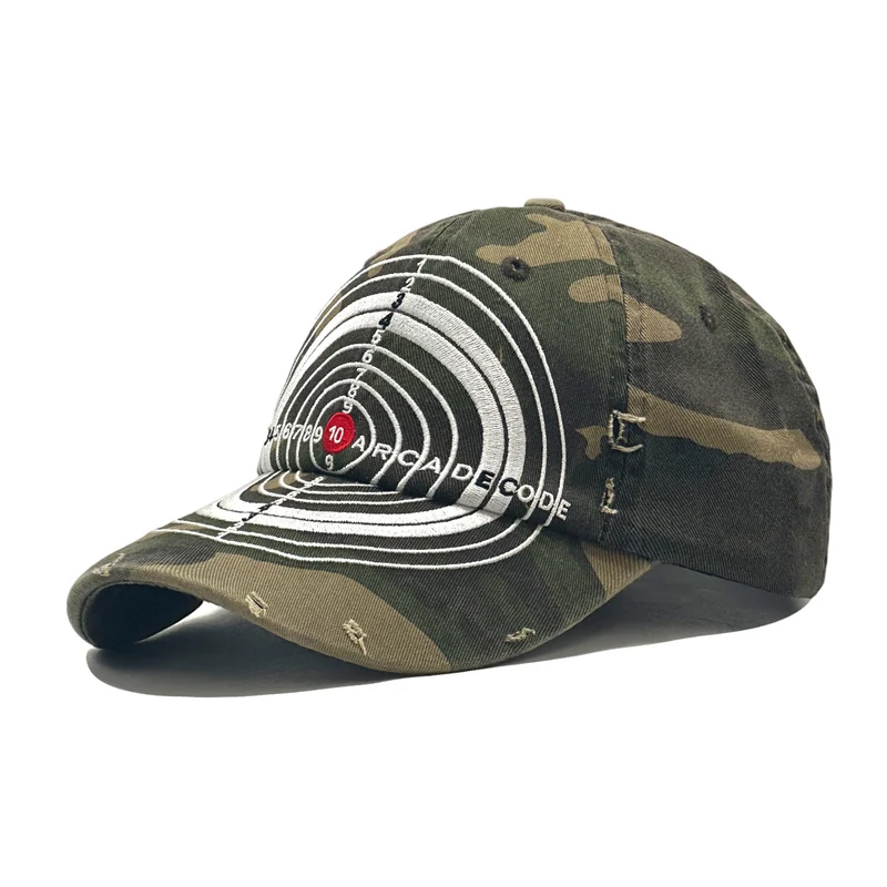 Damen Camouflage Cap mit Stickerei Design Skanto