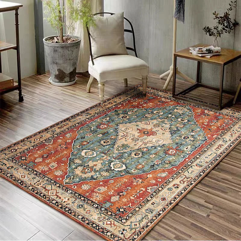 Dekorativer Bohemian-Teppich