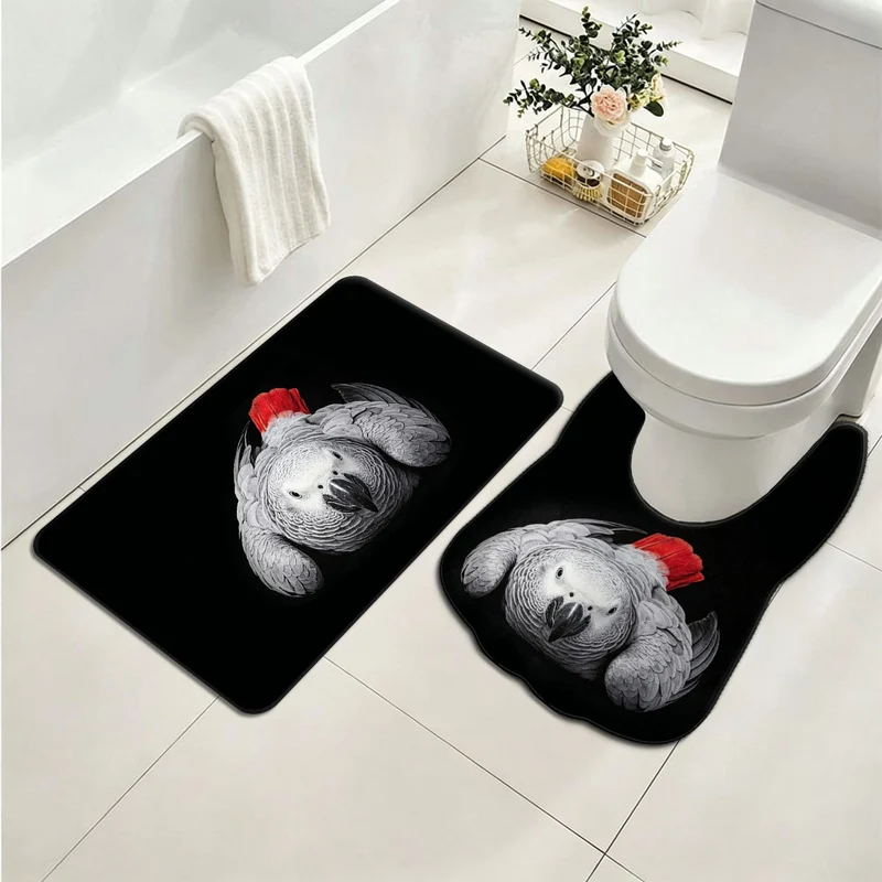 Panda-Themen Plüsch WC-Matten-Set