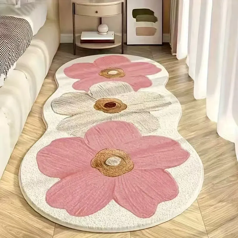 Florales Muster Läufer Teppich