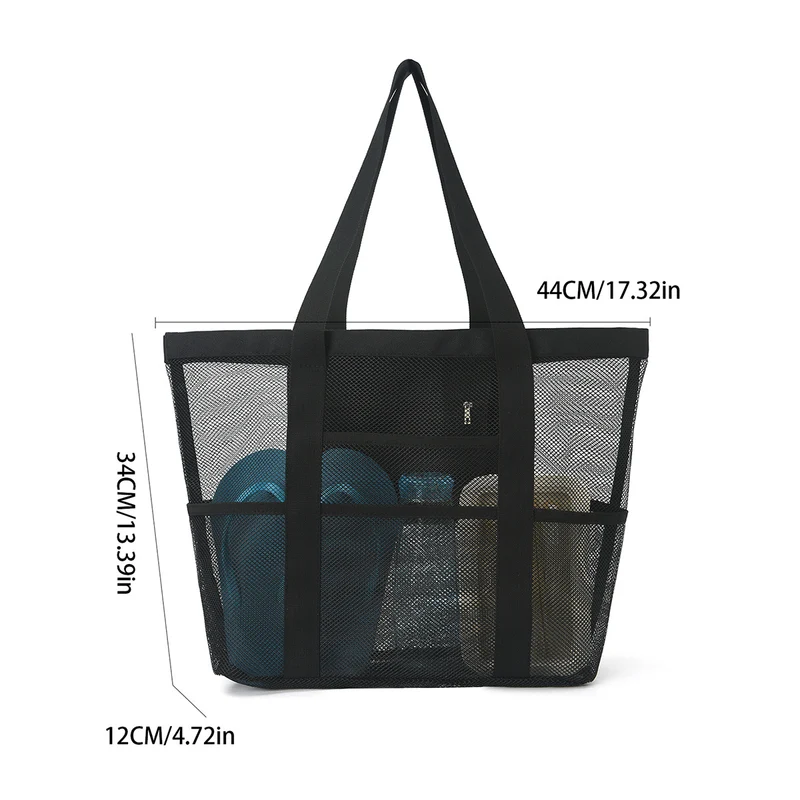 Geräumige Skanto Mesh Freizeit-Strandtasche Skanto
