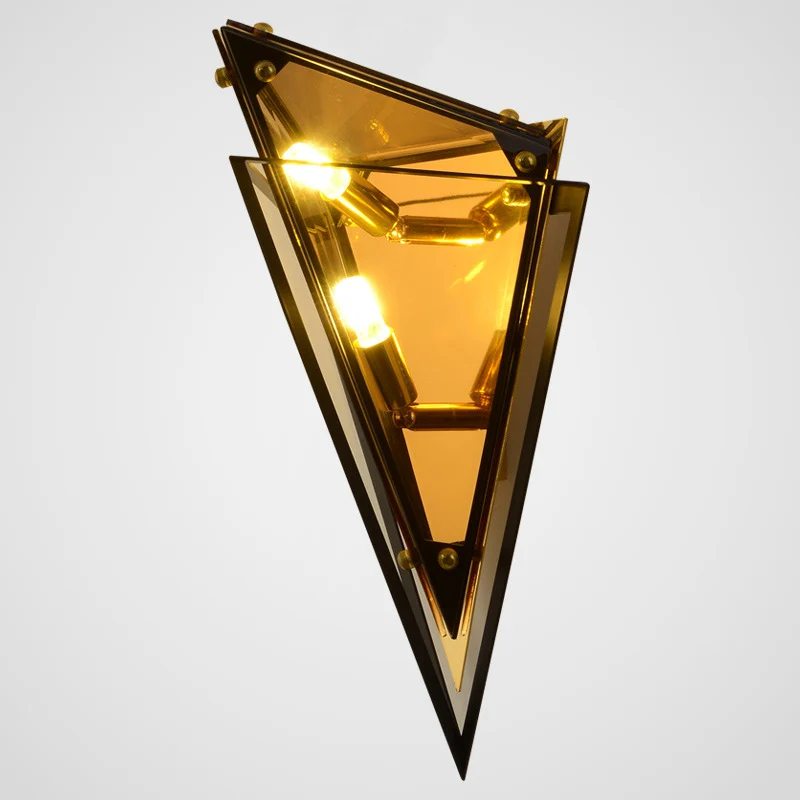 Diamantförmige Wandleuchte