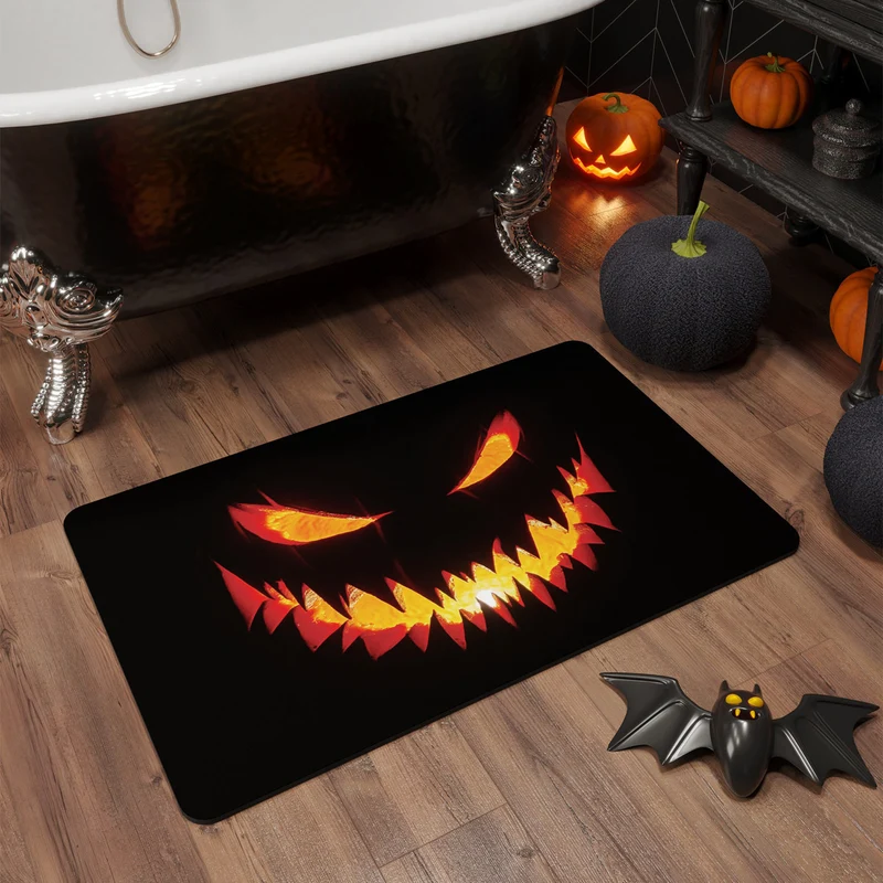 Halloween-Themen-Badezimmermatte