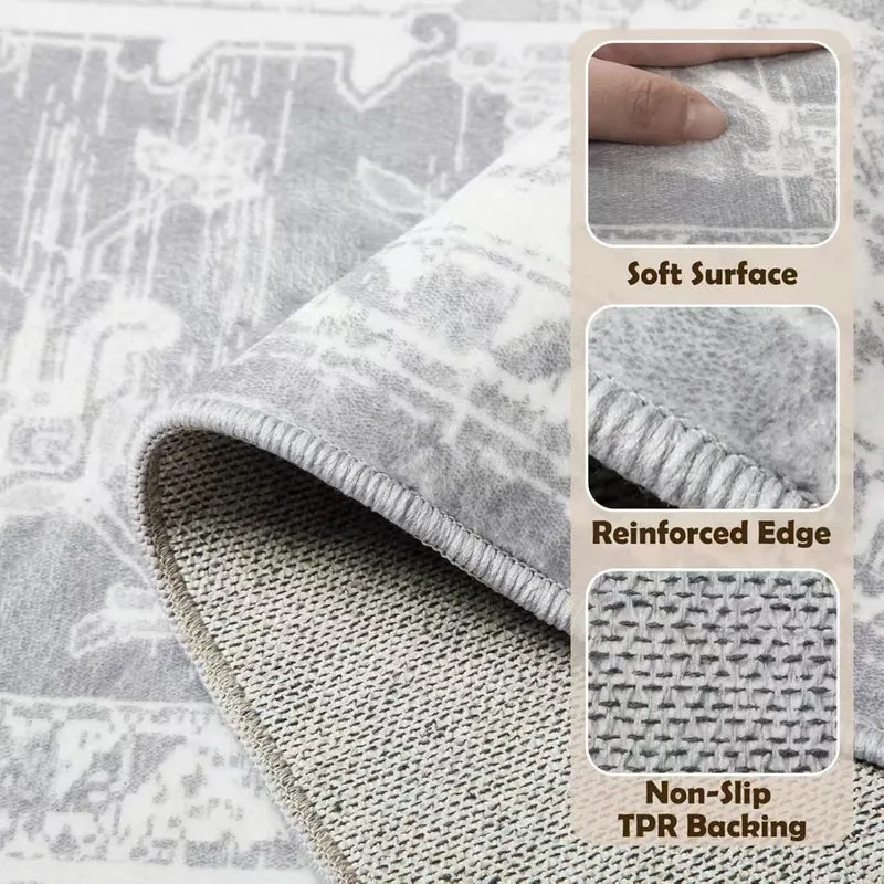 Gemütlicher winterlicher Teppich