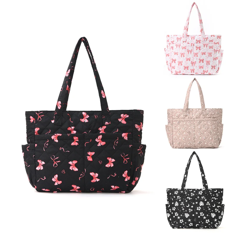 Praktische Baumwolltasche mit niedlichem Bärenmotiv Skanto