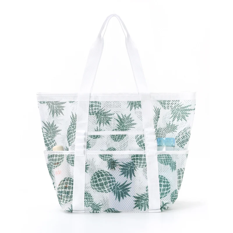 Netz-Strandtasche mit farbenfrohem Design Skanto
