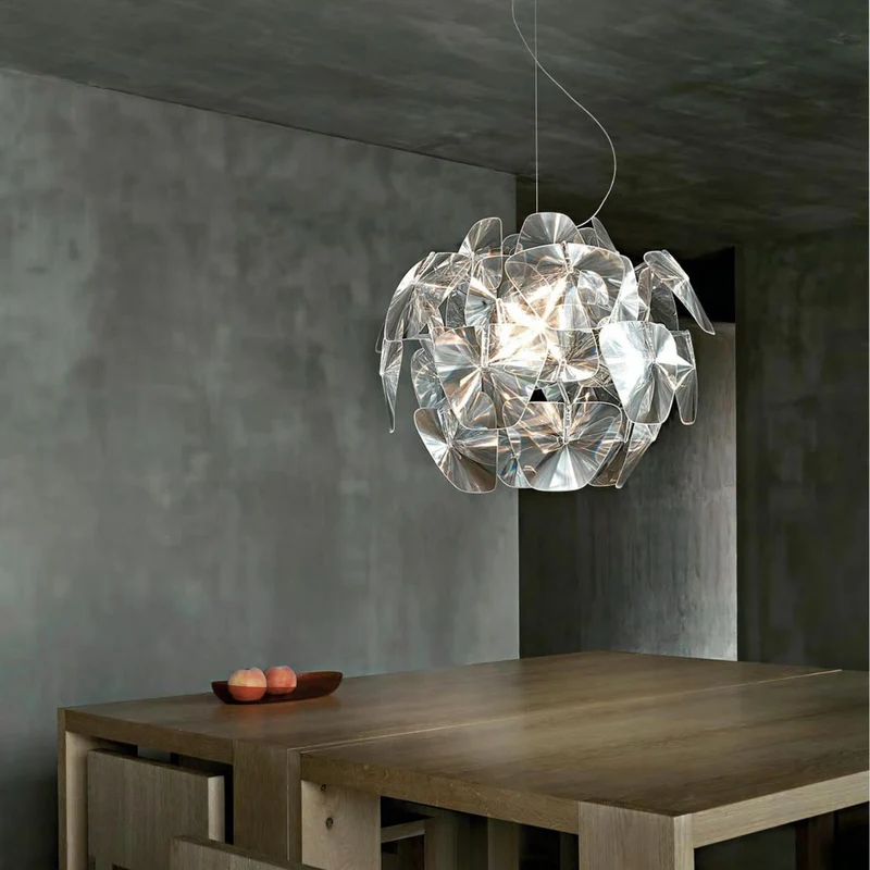 Moderne Kristall Pendelleuchte