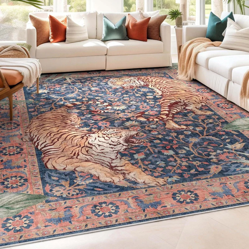 Stylischer Wohnaccessoires Teppich