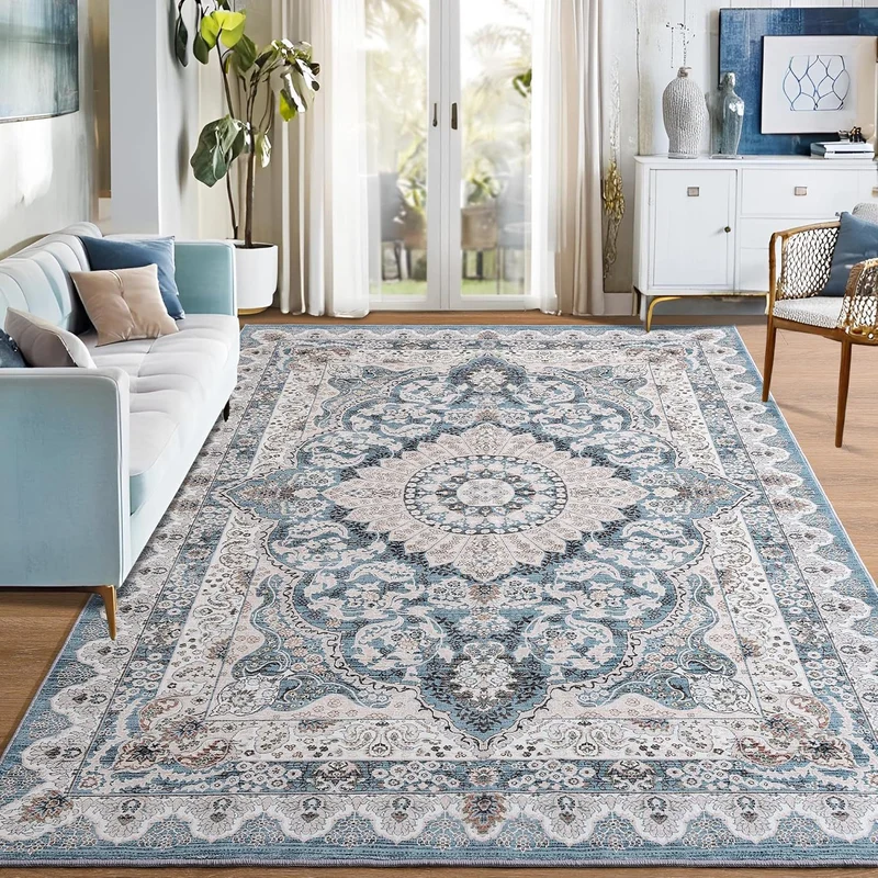 Dekorativer Vintage-inspirierter Teppich